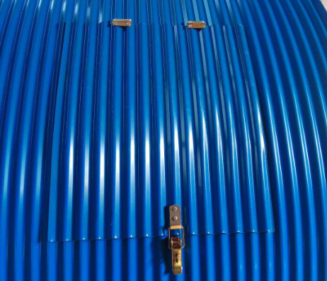  皮帶輸送機(jī)防雨罩怎么安裝